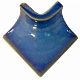 Мозаика NSmosaic TC06 уголок синий 5.1x5.1