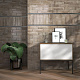 Керамическая плитка Kerama Marazzi 9038 Тракай бежевый светлый глянцевая 8,5x28,5