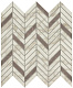Мозаика Atlas Concorde Marvel Edge Royal Calacatta Mosaico Twill 30x31 AEPS
