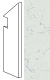Ступень правая Marvel Carrara Pure Battiscopa Sag. Dx ATER 7.2x30