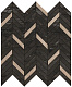 Мозаика Atlas Concorde Marvel Edge Absolurte Brown Mosaico Twill 30x31 AEPR