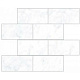 Мозаика Vitra Marmori Кирпичная Кладка Каррара Белый 29x35.5 лаппатированный