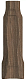 Уголок Kerama Marazzi SG7327\AGI внутренний Тровазо коричневый матовый 2.4x8