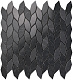 Мозаика Atlas Concorde Marvel Stone Nero Marquina Twist 30.5x30.5 9STN