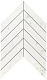 Мозаика Atlas Concorde Marvel Stone Carrara Pure Chevron Wall 25x30.5 9SCA