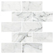 Мозаика Marble Trend Carrara 30.7x30.7 под кирпич из керамогранита