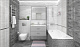 Мозаика Laparet Concrete серый 30x30 матовый