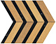 Декор Atlas Concorde Heartwood Malt Marble Chevron 29.4x28.7 AO3K