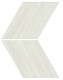 Мозаика Atlas Concorde Marvel Stone Bianco Dolomite Chevron Lappato 22.5x22.9 AS1Q