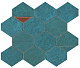 Мозаика Atlas Concorde Blaze Verdigris Nest 29.4x25.8 9BNV