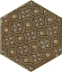 Декор Kerama Marazzi VT\A559\SG23039N Гроссето желтый 20x23.1