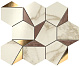 Мозаика Atlas Concorde Marvel Edge Brown Calacatta Gold Hex 25.1x29 9EHB