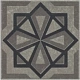 Декор Kerama Marazzi KMD3STA051GN Касабланка серый матовый 9.8x9.8