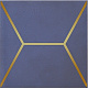 Декор Kerama Marazzi OP\C181\17065 Витраж синий 15x15