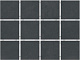 Керамическая плитка Kerama Marazzi 1291H Амальфи черный 9,8x9,8