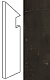 Ступень левая Marvel Absolute Brown Battiscopa Sag.Sx AFB1 7.2x30