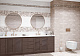 Керамическая плитка Alma Ceramica Бонита TWU09BNT404 коричневый 24.9x50