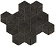 Мозаика Atlas Concorde Marvel Edge Absolurte Brown Mosaico 3D 30.5x36.4 AEPG