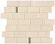 Мозаика плитка Atlas Concorde Boost Pro Ivory Minibrick 29.7x33.3 см под бетон керамическая
