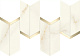 Декор Atlas Concorde Marvel X Calacatta Apuano Chevron 19.2x46.3 AF8W
