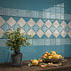 Декор Kerama Marazzi KMD3STA020GN Бахия 2 бирюзовый глянцевый 9.8x9.8