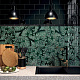 Керамическая плитка Kerama Marazzi Сантана зеленый темный глянцевый 15x15 17070