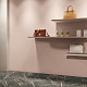 Плинтус ColiseumGres Pompei White 7,2x90