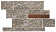 Мозаика Atlas Concorde Norde Piombo Brick Corten Matte 27.8x39 A599