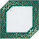 Декор Kerama Marazzi HGD\D250\18000 Клемансо зеленый 15x15
