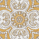 Декор Kerama Marazzi Алмаш центр жёлтый 30x30 HGD\B510\SG9174