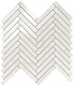 Мозаика Atlas Concorde Marvel Stone Bianco Dolomite Herringbone Wall 30.5x30.5 9SHD