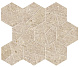 Мозаика Atlas Concorde Boost Stone Cream Mosaico Hex 25x28.5 A7CV