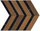 Декор Atlas Concorde Heartwood Brandy Marble Chevron 29.4x28.7 AO3L