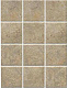 Керамическая плитка Kerama Marazzi 1324 Брюссель бежевый матовая 9,8x9,8