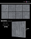 Керамогранит Novin Ceram Blestone Anthracite X9567M81 серый 60x60