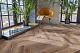 Кварцвиниловая плитка Aqua Floor Parquet Glue AF2518PG 610x122 Дуб Темный замковый кварц винил напольный