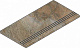 Ступень закругленная угловая левая Italon Magnetique Х2 Dark 30x60