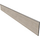 Плинтус Estima RF01 Riff White Skirting/RF01_NR/7x60x8 белый 7x60