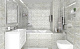 Мозаика (MM60129) Laparet Select мозаичный серый 20x60 глянцевый