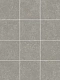 Керамическая плитка Kerama Marazzi KM1010G0091N Касабланка серый матовый из 12 частей 9.8x9.8