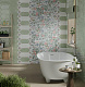 Керамическая плитка Kerama Marazzi Фурнаш грань сиреневый светлый глянцевый 14x34 35025