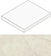 Ступень угловая Marvel Calacatta Perla Scalino Angolare Silk AGJK 37.5x37.5