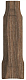 Уголок Kerama Marazzi SG7328\AGI внутренний Тровазо карамельный матовый 2.4x8