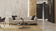 Комплект Estima SM02 Ametis Supreme Gold (Ступень 33x120 непол. прямоугол. бортик с насечками + Подступенок 14,5x120)
