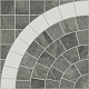 Керамогранит ColiseumGres Sanremo Grigio Pavone Mix 45x45