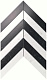 Мозаика Atlas Concorde Marvel Stone Chevron Cold Wall 25x30.5 9SCL