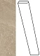 Плинтус Marvel Elegant Sable Battiscopa Dig. Lapp. AFBO 4.6x60