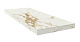 Ступень угловая левая ColiseumGres Pompei White 33x90