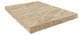 Ступень угловая правая ColiseumGres Portofino Beige 33x90
