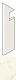 Ступень левая Marvel Calacatta Apuano Battiscopa Sag. Sx Lappato AGG0 7.2x30
